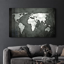 Wallity Pintura Decorativa de Vidrio Templado Multicolor 70 x 110 cm